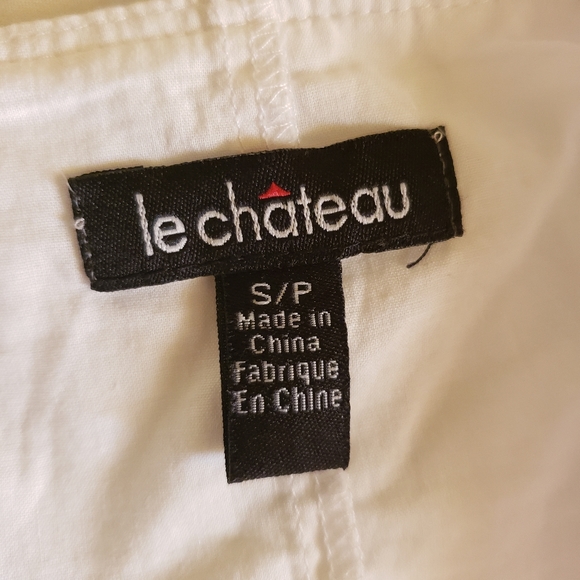 Le Chateau Vintage Skirt Crochet Detail. - Picture 7 of 8